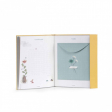 Livre de naissance Trois petits lapins Moulin roty