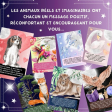 Cartes d'affirmations positives Animaux de Lumière (32 cartes + trousse de rangement) Les moonettes