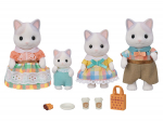 La famille Chat Latté Sylvanian