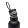 Gourde à double paroi en acier inoxydable 500 ml - BOLD Noir Lassig