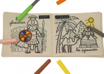 Cahier de coloriage lavable L'Histoire Cléo