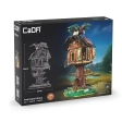 CADA - Batiment lumieres arbre librairie 1808 pièces Compatible Lego