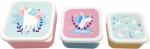 Lot de 3 Boites Repas S/M/L - Unicorn Magic - Licorne