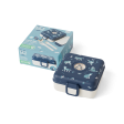 Snacky bleu Wolf – Lunch box snack / sandwich enfant Monbento