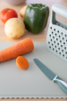 RAPE KIDDIKUTTER Pour râper les légumes et autres en toute sécurité !