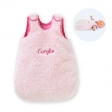 Turbulette Peluche Rose pour poupon 30 cm Corolle
