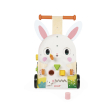 Chariot de marche Lapin multi-activités en bois – dès 12 mois Janod