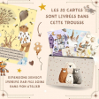 Cartes d'affirmations positives pour enfants "Pépites de Bonheur" (32 cartes) Les Moonettes