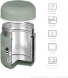 MB Capsule vert Raccoon - Le bento isotherme des enfants Monbento