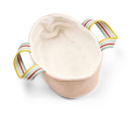 Poupée en tissu Misha 21 cm avec couffin, couverture et biberon - dès 12 mois - Lilliputiens