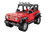 CADA Voiture Defender à rétrofriction Rouge 389pc Compatible Lego