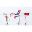 jeanne 3 personnages de bain ventouses Lilliputiens