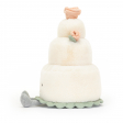 Amuseable Wedding Cake  Peluche Gâteau de Mariage 28 cm Jellycat