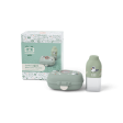 PACK complet Gram vert Raccoon – Coffret cadeau goûter nomade des enfants Monbento