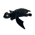 Peluche NEMU Dragon Noir Taille L 60 cm (peluche ultra douce apaisante) grand format – Yoru