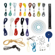 Kit créatif Bracelets d'amitié Bleu Buki