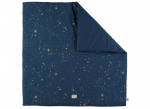 Couverture de sol / tapis de sol Colorado - 100x100 - gold stella/ night blue  - Nobodinoz