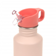 Gourde  inox  Sunny Explorer rose 500 ml Lassig
