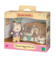 Le fils Lapin Chocolat et les toilettes Sylvanian