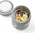 MB Capsule vert Raccoon - Le bento isotherme des enfants Monbento