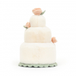 Amuseable Wedding Cake  Peluche Gâteau de Mariage 28 cm Jellycat