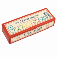 Quatre à la suite jeu en bois vintage - puissance 4