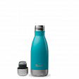 Bouteille Isotherme - 260ml - Turquoise - Qwetch