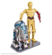 Metal Earth - Star Wars R2D2 and C-3PO Puzzle 3D métalique