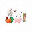 Rubans à tisser, Animaux de la ferme Avenue Mandarine