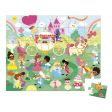 Puzzle Les Princesses 36 pièces en carton – dès 4 ans Janod