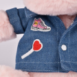 Peluche Hippopotame PINK MALLOW 20 cm Histoire d'ours