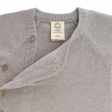 Gilet tricoté coton bio et soie Garden Explorer Gris Lassig