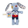 Peluche phosphorescente et livre en tissu Jules le chien Lilliputiens