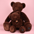 Ours en peluche Clémentin Marron Chocolat - 38 cm Histoire d'ours