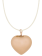 Collier Bola de grossesse Sofie crème coeur Proud Mama