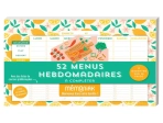 Bloc aimanté de 52 menus hebdomadaires à compléter Mémoniak - Editions 365
