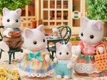 La famille Chat Latté Sylvanian