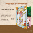 Serre-livres DIY Booknook Alice in Wonderland Tonecheer