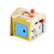 Maisonnette cache-cache en bois - jouet d'éveil dès 12 mois - Lilliputiens