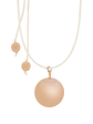 Collier Bola de grossesse Sofie crème rond Proud Mama