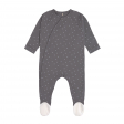 Pyjama bébé GOTS - Cozy Colors, Pois Anthracite Lassig