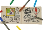 Cahier de coloriage lavable L'Histoire Cléo