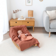 Couverture 75x100cm brick PADY QUILTED JERSEY tog 1.5 Bemini