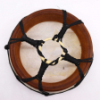 Tambour Chamanique Mandala avec une Baguette - 20 cm