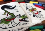 Cahier de coloriage lavable du Doudou Cléo