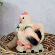 Peluche poule "Poulette" - Beige - 20 cm Histoire d'ours