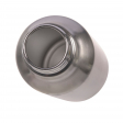 Gourde à double paroi en acier inoxydable 500 ml - BOLD Inox Argent Lassig
