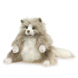 Marionnette Folkmanis hand puppet fluffy cat  Folkmanis