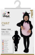 Ptit Clown déguisement chat 3/4 ans enfant carnaval halloween