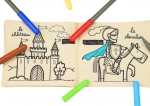 Cahier de coloriage lavable L'Histoire Cléo